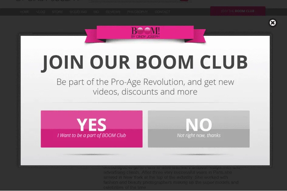 Join Boom Club