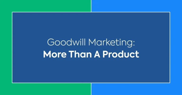 Goodwill Marketing