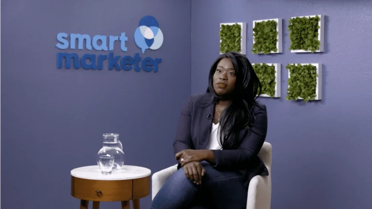 Nicole Walters at the Smart Marketer set