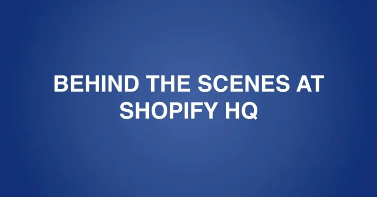 shopify HQ