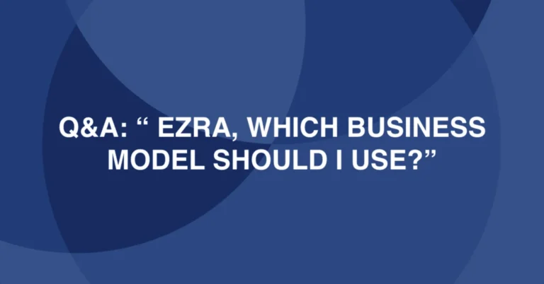 what is the best business model?