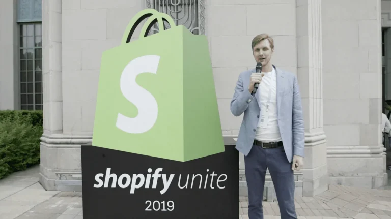 Pepijn Gooiker at Shopify Unite 2019