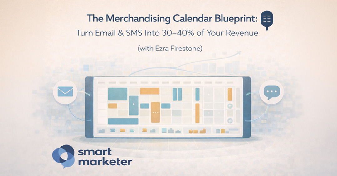 Il progetto del calendario di merchandising: trasforma e-mail e SMS nel 30-40% delle tue entrate